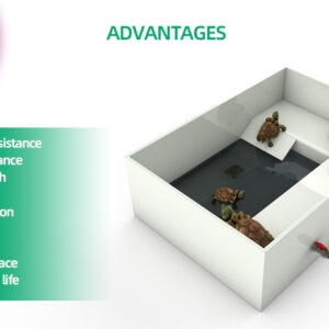 pp plastic chemical water tank 1000 liter
