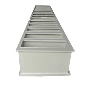 Polypropylene PP Electroplating Water Tank