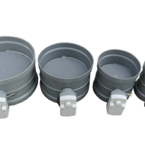 PP Polypropylene Electric Air Duct Damper