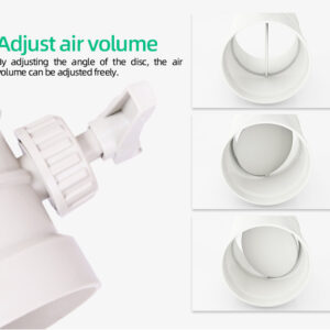 PP/PVC Manual Air Valve