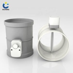pp/pvc electric valves for air duct ventilation