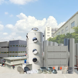 Industrial exhaust Gas Scrubber Wet Dust Collector Manufacturers