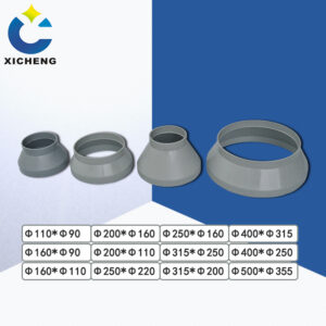 PP/PVC plastic Variable diameter