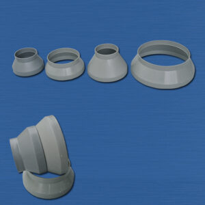 PVC/PP polypropylene reducer