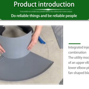 PP processing square elbow