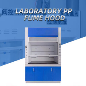 PP/Stainless Steel acid and alkali resistant fume hood for laboratory