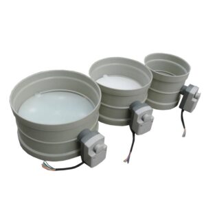 φ200mm PP/PVC plastic volume control damper