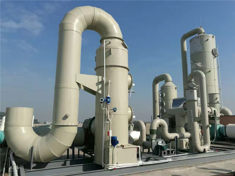 exhaust gas scrubber system