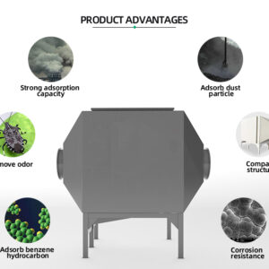 Activated carbon adsorption tower
