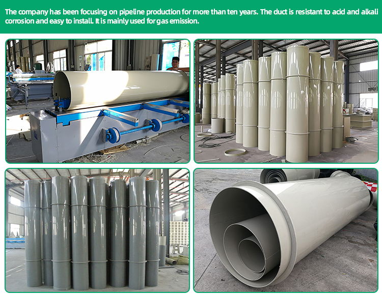 polypropylene exhaust duct