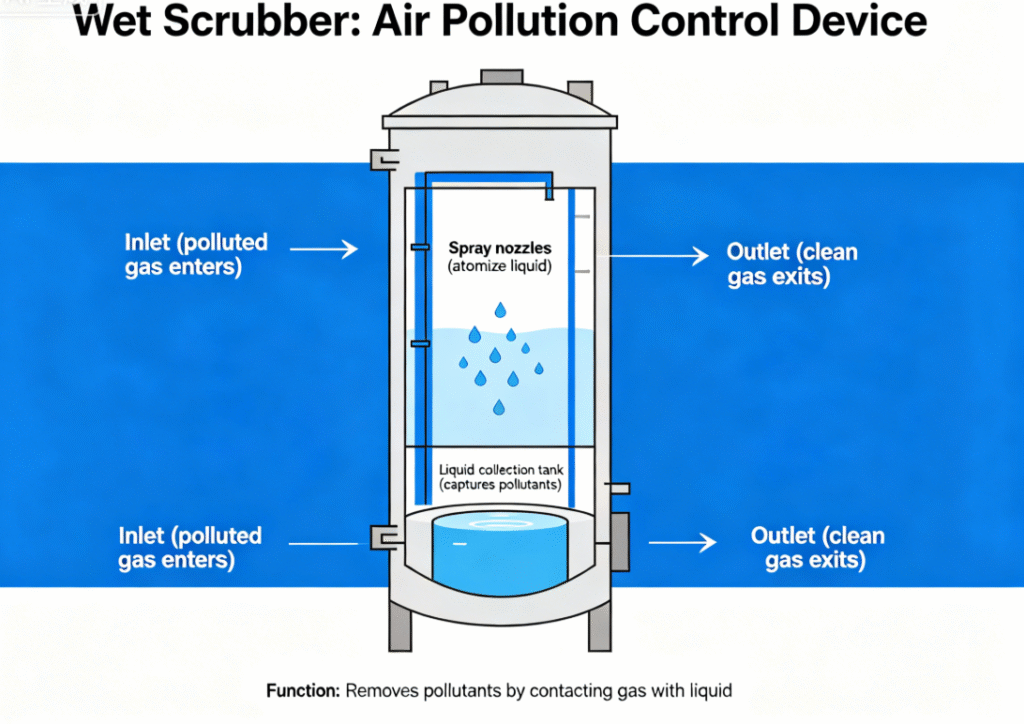 What is wet scrubber