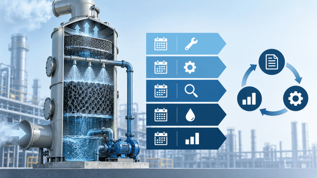 wet scrubber maintenance